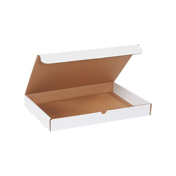 17 1/8 x 11 1/8 x 2'' White Literature Mailers, 50PK